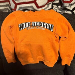 True Religion Kids Vibrant Orange Hoodie